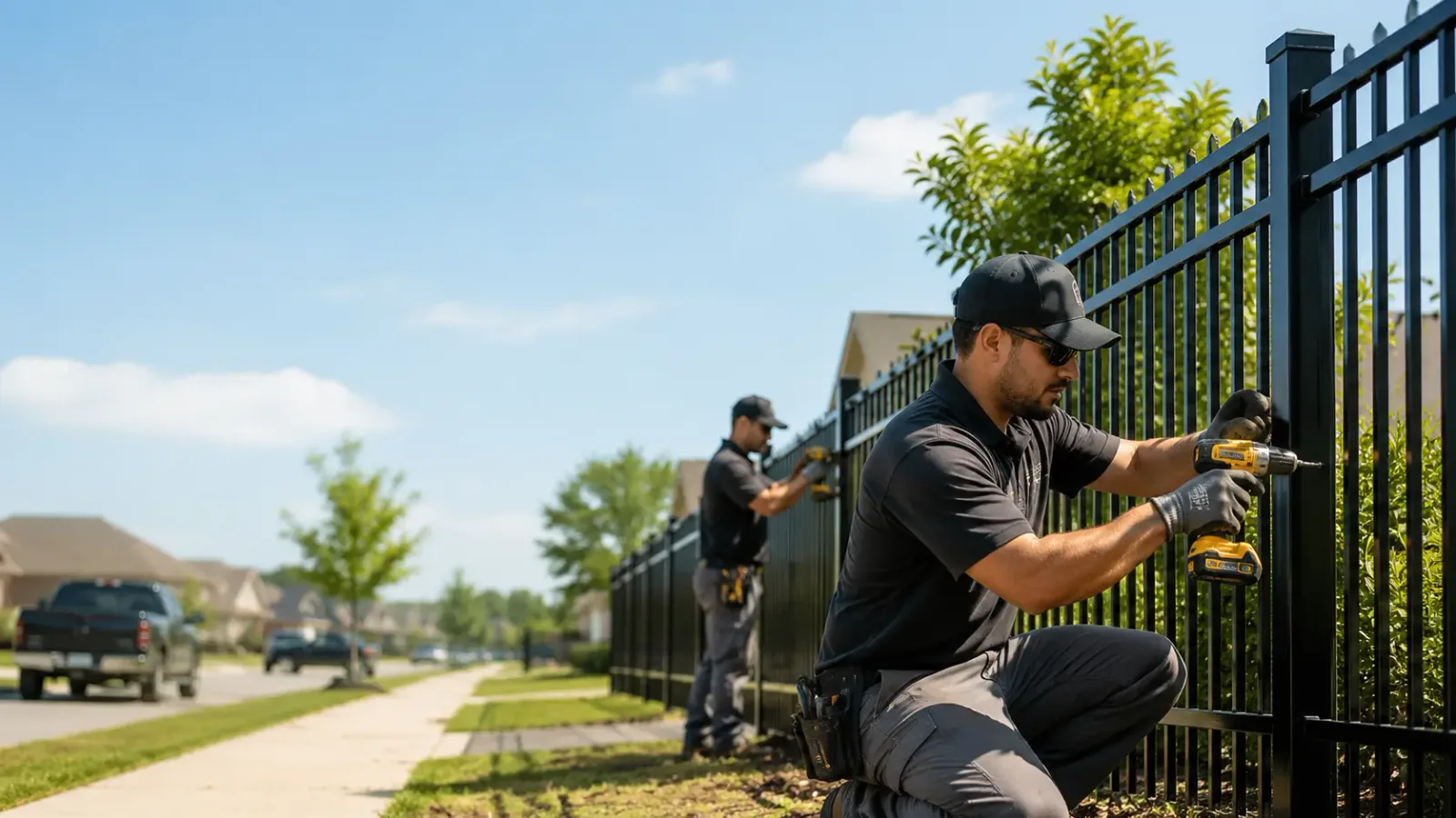 Metal Fence Installation in Otterbein, IN